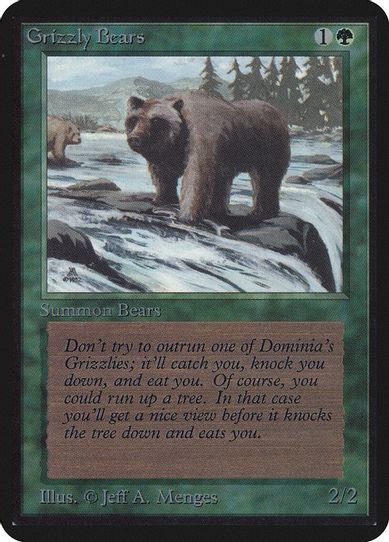 Grizzly Bears [Alpha Edition] (Damaged)