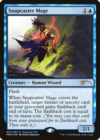 Snapcaster Mage [Pro Tour Promos] (Moderately Played Foil)