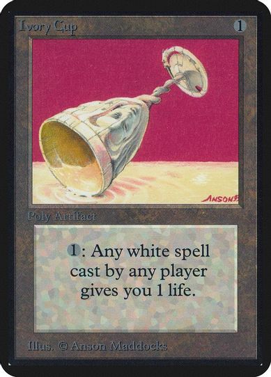 Ivory Cup [Alpha Edition] (Near Mint)