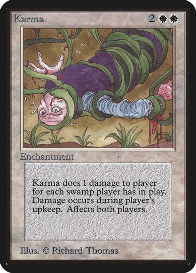 Karma [Alpha Edition] (Lightly Played)