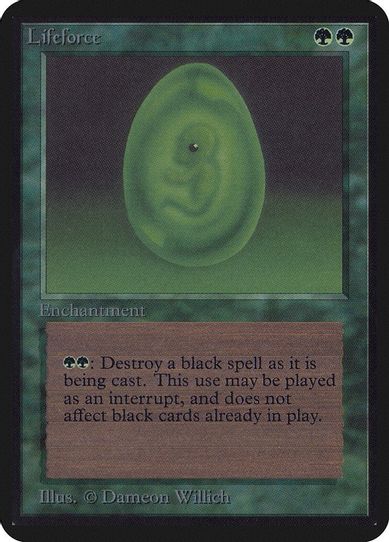 Lifeforce [Alpha Edition] (Lightly Played)