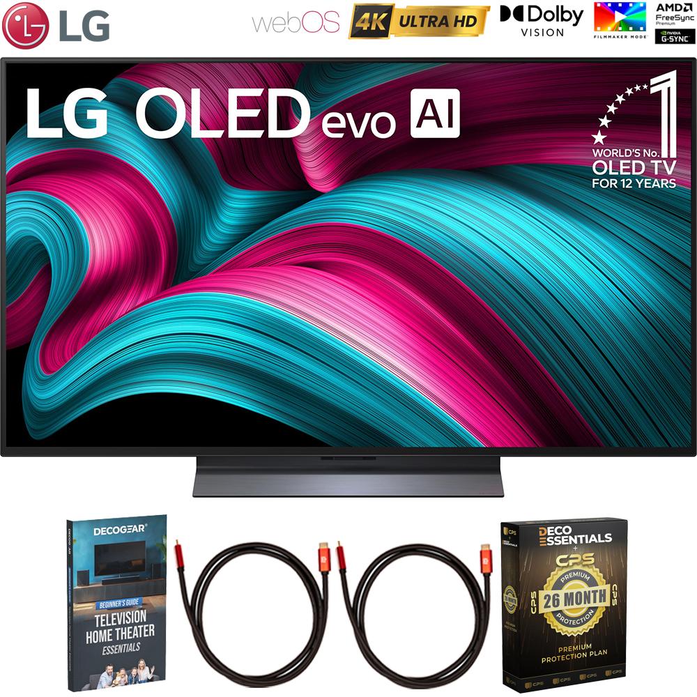 77 Inch Class C5 Series OLED Smart webOS TV 2025 + 26 Month Protection Bundle
