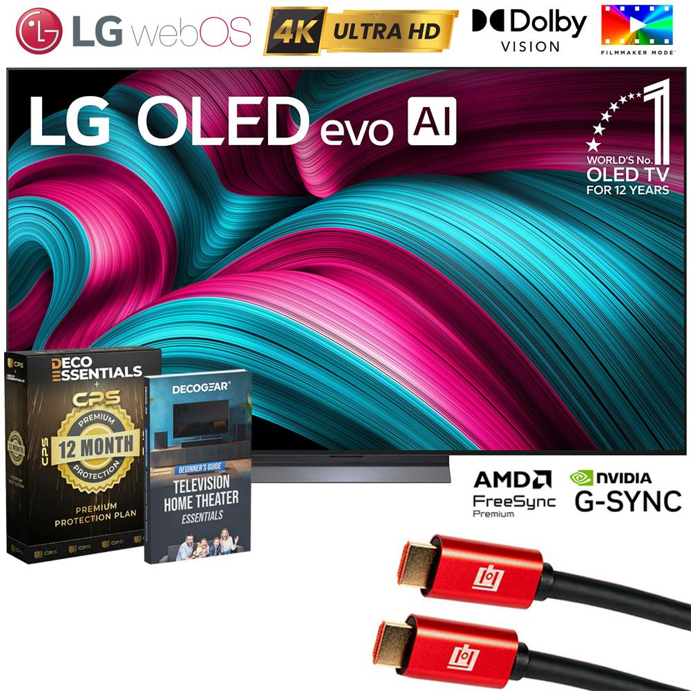 77" C5 Series OLED evo 4K UHD Smart webOS TV (2025) w/ 1 YR Warranty Bundle
