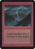 Lightning Bolt [Alpha Edition] (Lightly Played)