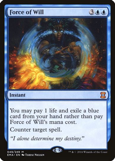 Force of Will (49) [Eternal Masters] (Lightly Played)