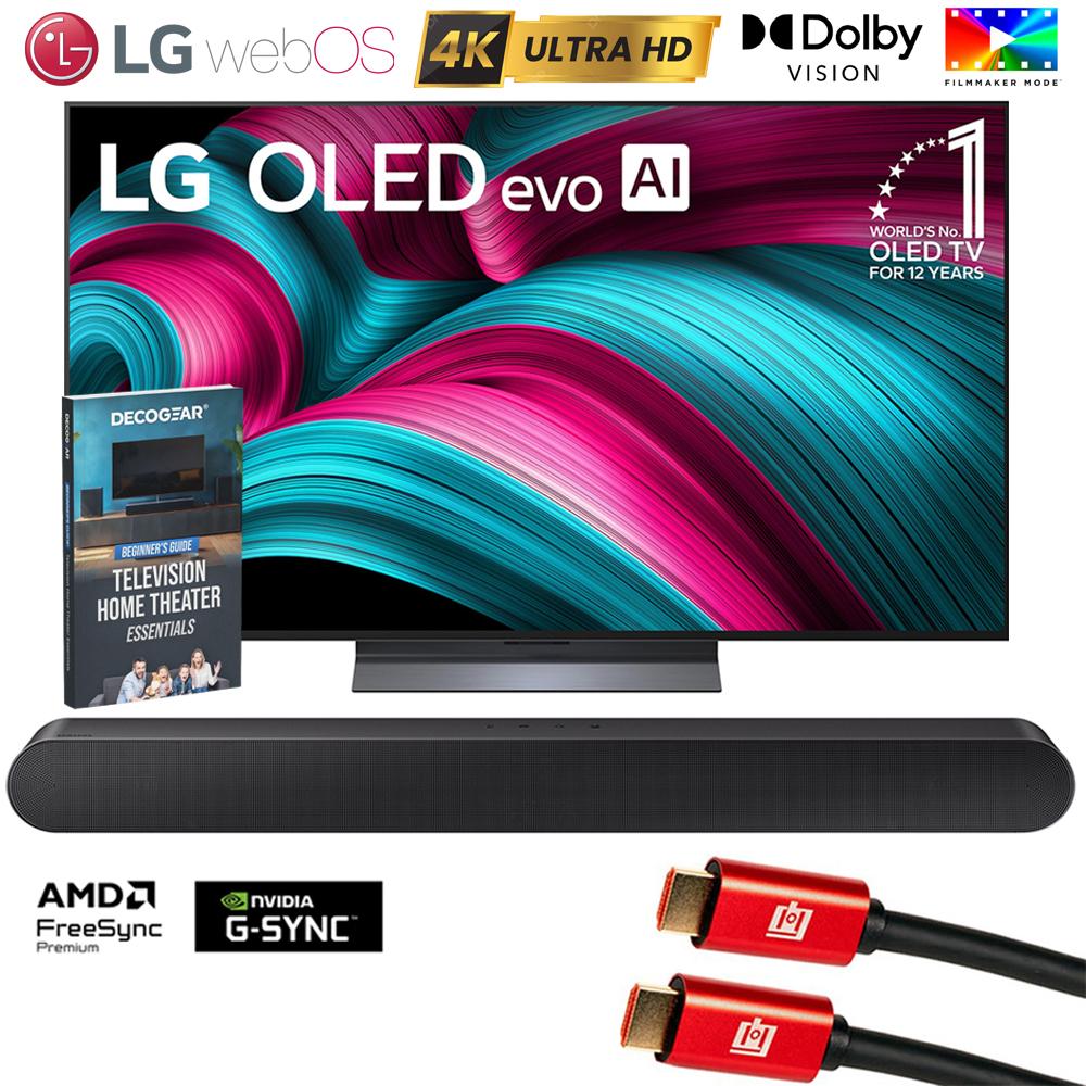55" C5 Series OLED evo 4K UHD webOS TV (2025) w/ Samsung All-in-One Soundbar