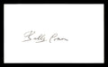 Billy Conn Autographed 3x5 Index Card Boxer SKU #179741
