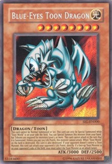 Blue-Eyes Toon Dragon (SRL-EN) (SRL-EN000) [Spell Ruler] (Lightly Played Unlimited)