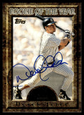 1997 Topps Certified Derek Jeter Rookie of the Year Auto