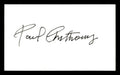 Paul Anthony Autographed 3x5 Index Card Welterweight Boxer SKU #179756