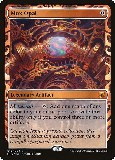 Mox Opal (19) [Masterpiece Series: Kaladesh Inventions] (Damaged Foil)
