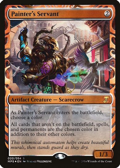 Painter's Servant (20) [Masterpiece Series: Kaladesh Inventions] (Lightly Played Foil)