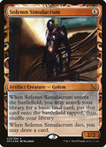 Solemn Simulacrum (25) [Masterpiece Series: Kaladesh Inventions] (Moderately Played Foil)