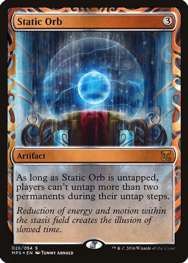 Static Orb (26) [Masterpiece Series: Kaladesh Inventions] (Lightly Played Foil)