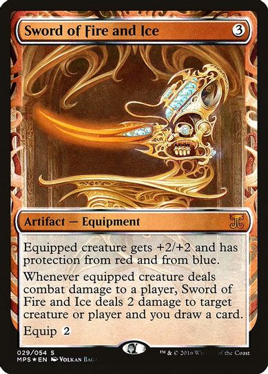 Sword of Fire and Ice (29) [Masterpiece Series: Kaladesh Inventions] (Near Mint Foil)