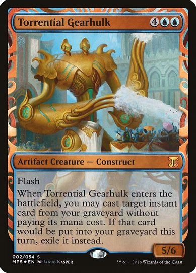 Torrential Gearhulk (2) [Masterpiece Series: Kaladesh Inventions] (Heavily Played Foil)