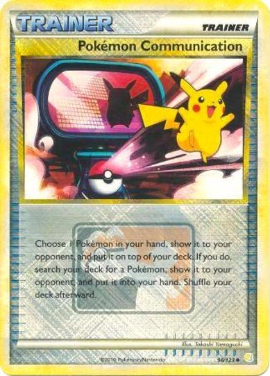 Pokemon Communication 98/129 (League Promo) [League & Championship Cards] (Near Mint Reverse Holofoil)