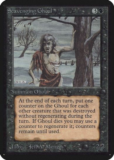 Scavenging Ghoul [Alpha Edition] (Near Mint)