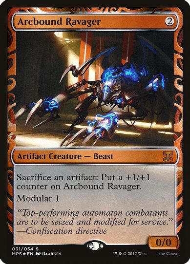 Arcbound Ravager (31) [Masterpiece Series: Kaladesh Inventions] (Near Mint Foil)