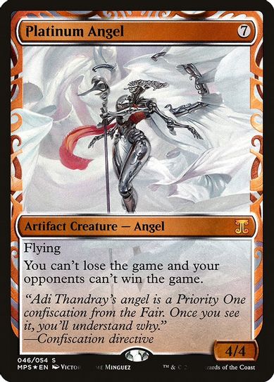 Platinum Angel (46) [Masterpiece Series: Kaladesh Inventions] (Near Mint Foil)
