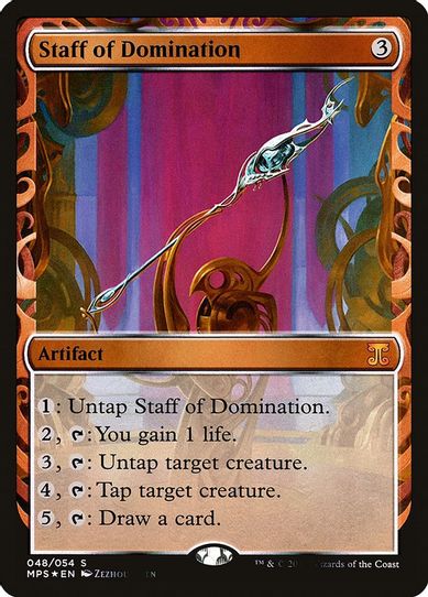 Staff of Domination (48) [Masterpiece Series: Kaladesh Inventions] (Damaged Foil)