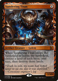Sundering Titan (49) [Masterpiece Series: Kaladesh Inventions] (Moderately Played Foil)