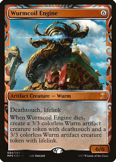 Wurmcoil Engine (54) [Masterpiece Series: Kaladesh Inventions] (Lightly Played Foil)