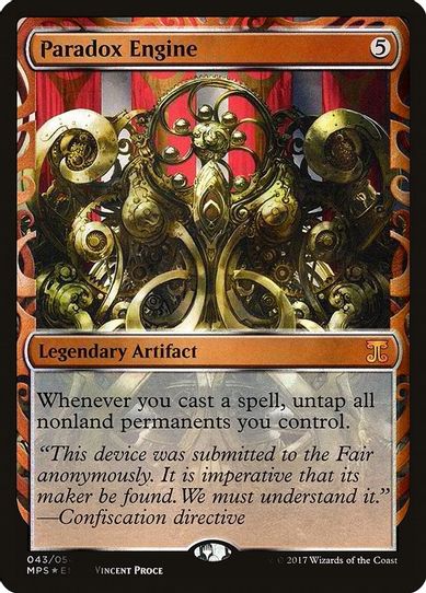 Paradox Engine (43) [Masterpiece Series: Kaladesh Inventions] (Near Mint Foil)