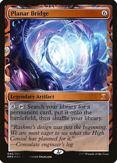 Planar Bridge (45) [Masterpiece Series: Kaladesh Inventions] (Moderately Played Foil)
