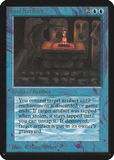 Steal Artifact [Alpha Edition] (Damaged)