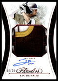 2025 Flawless Leo De Vries Patch Auto /20
