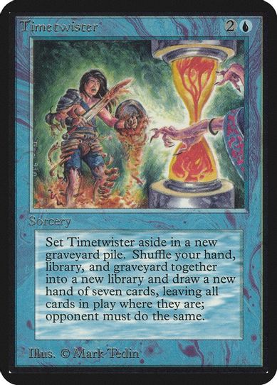 Timetwister [Alpha Edition] (Near Mint)