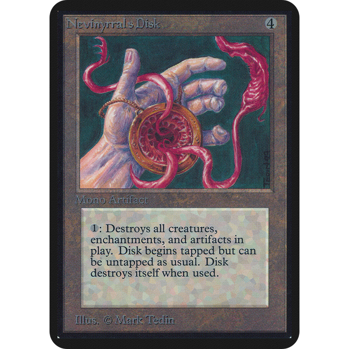 Nevinyrral's Disk [Limited Edition Alpha] (Near Mint)