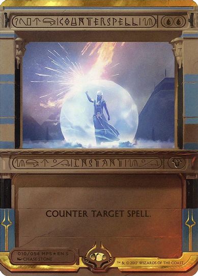 Counterspell (10) [Masterpiece Series: Amonkhet Invocations] (Near Mint Foil)