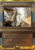 Force of Will (14) [Masterpiece Series: Amonkhet Invocations] (Damaged Foil)