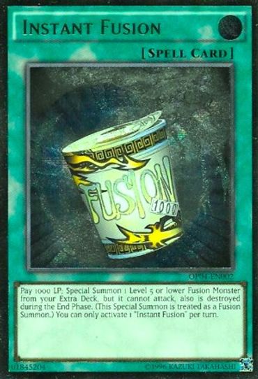 Instant Fusion (OP04-EN002) [OTS Tournament Pack 4] (Moderately Played Unlimited)