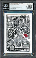 Ichiro Suzuki Autographed Topps Project 2020 JK5 Card #32 Seattle Mariners Silver #1/2 Beckett BAS #13714074
