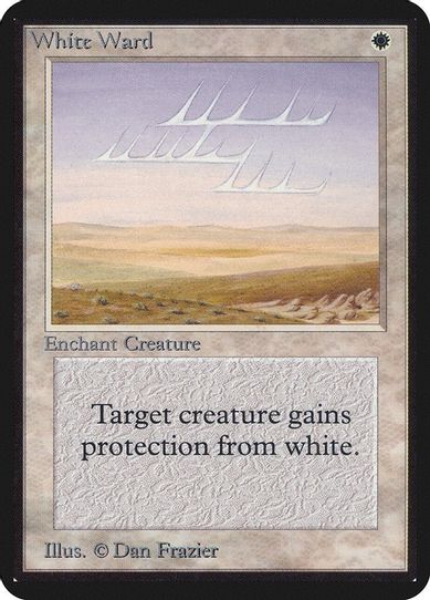 White Ward [Alpha Edition] (Damaged)