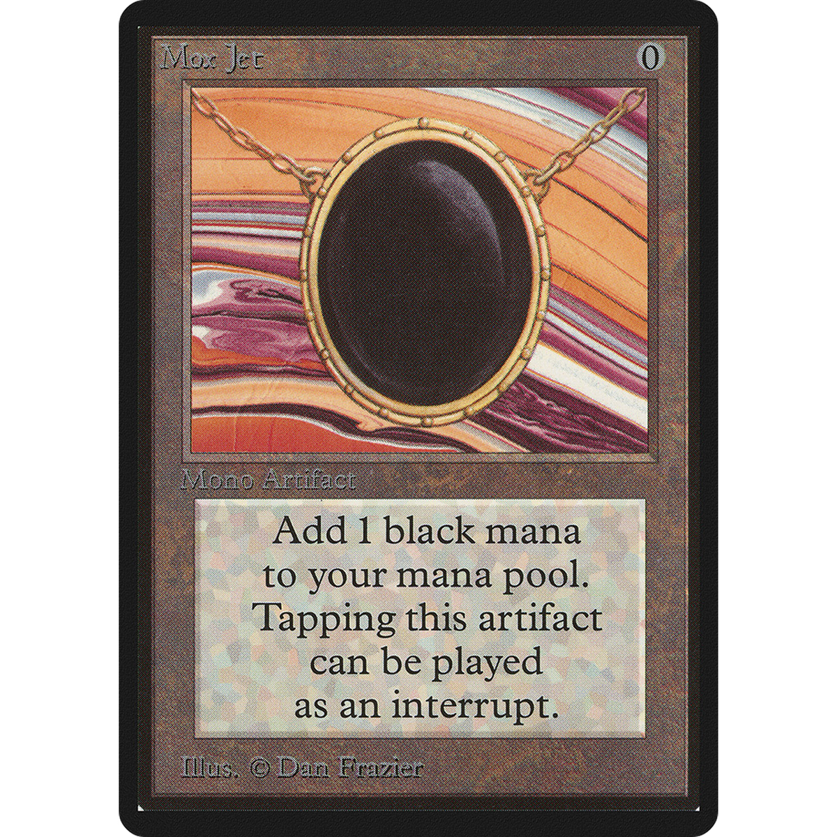 Mox Jet [Limited Edition Beta] (Near Mint)