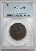1816 Coronet Head Large Cent 1C PCGS XF45
