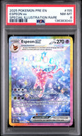 [PSA 8 - NM-MT] ESPEON ex #155 - Special Illustration Rare - Prismatic Evolutions (2025)