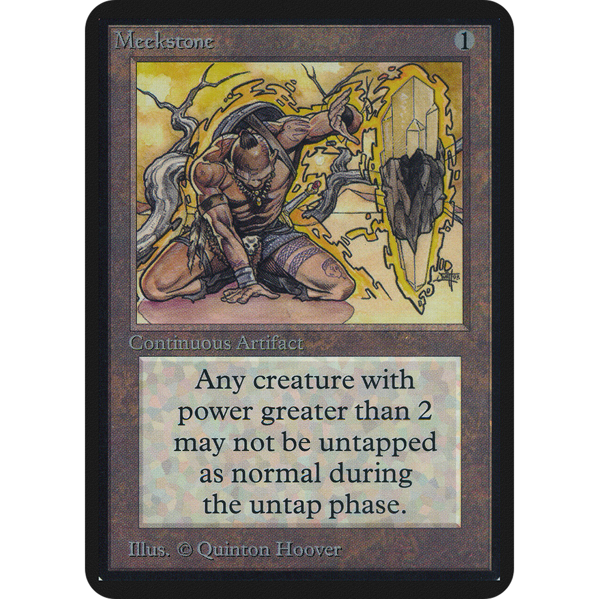 Meekstone [Limited Edition Alpha] (Moderately Played)