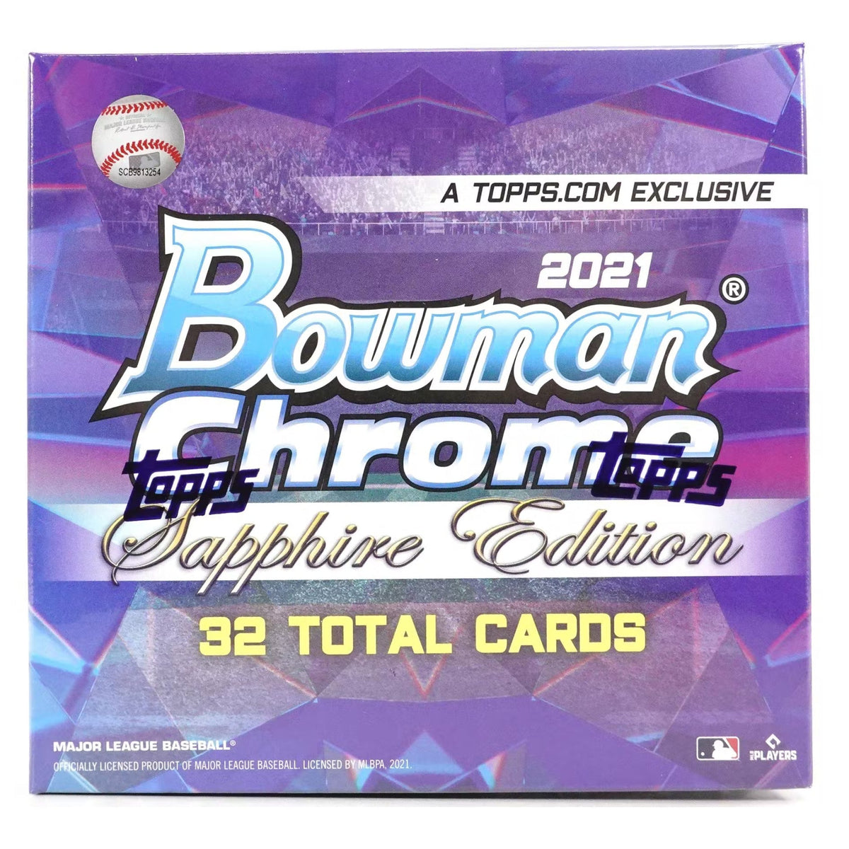 2021 Bowman Chrome Sapphire Baseball Box