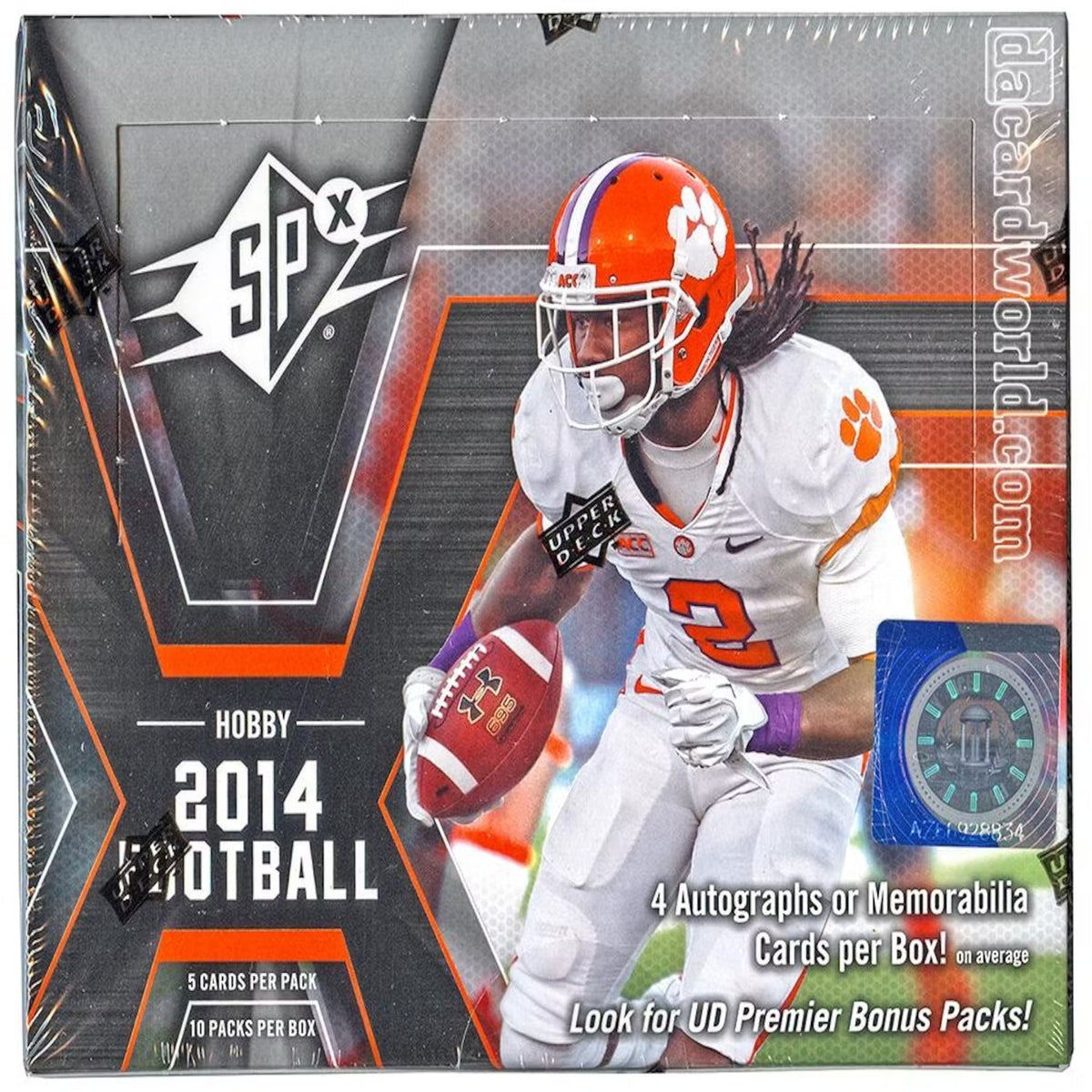 2014 Upper Deck SPx Football Hobby Box