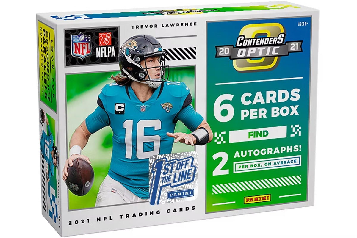 2021 Panini Contenders Optic Football FOTL Hobby Box