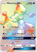 Mewtwo GX (Secret) (76/73) Sun & Moon: Shining Legends] (Damaged Holofoil)