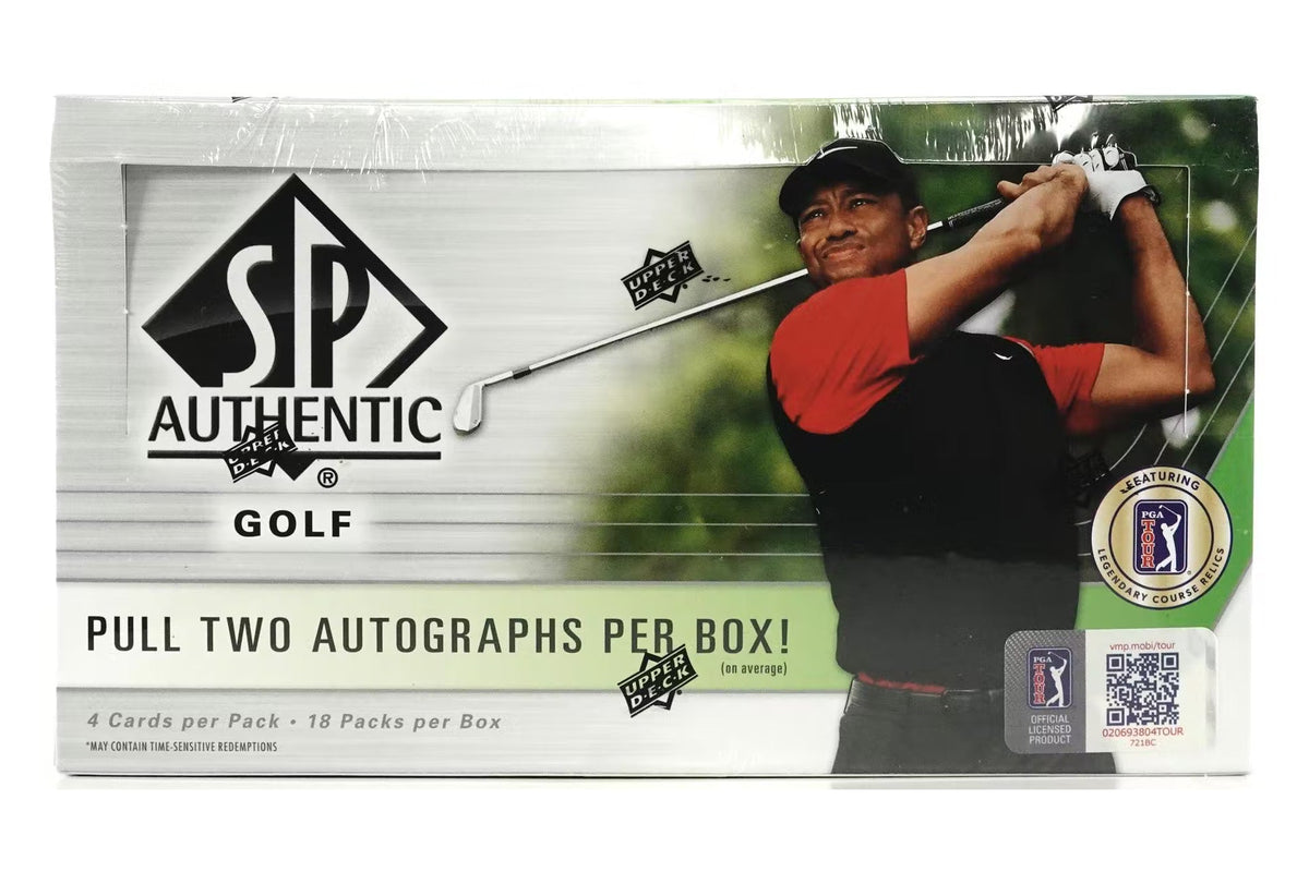 2021 Upper Deck SP Authentic Golf Hobby Box