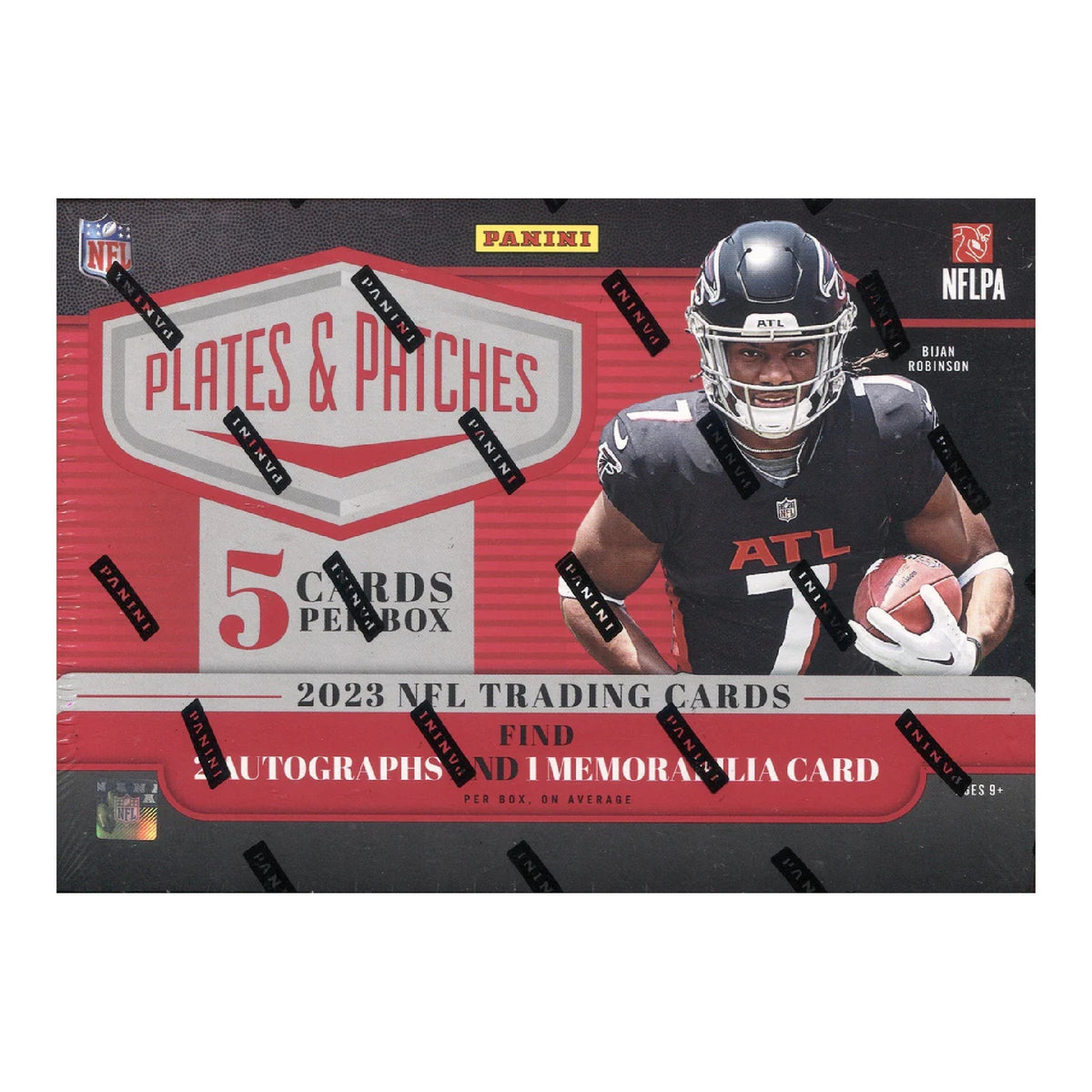 2023 Panini Plates and Patches Football Hobby Box