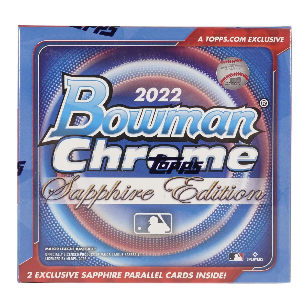 2022 Bowman Chrome Sapphire Baseball Box