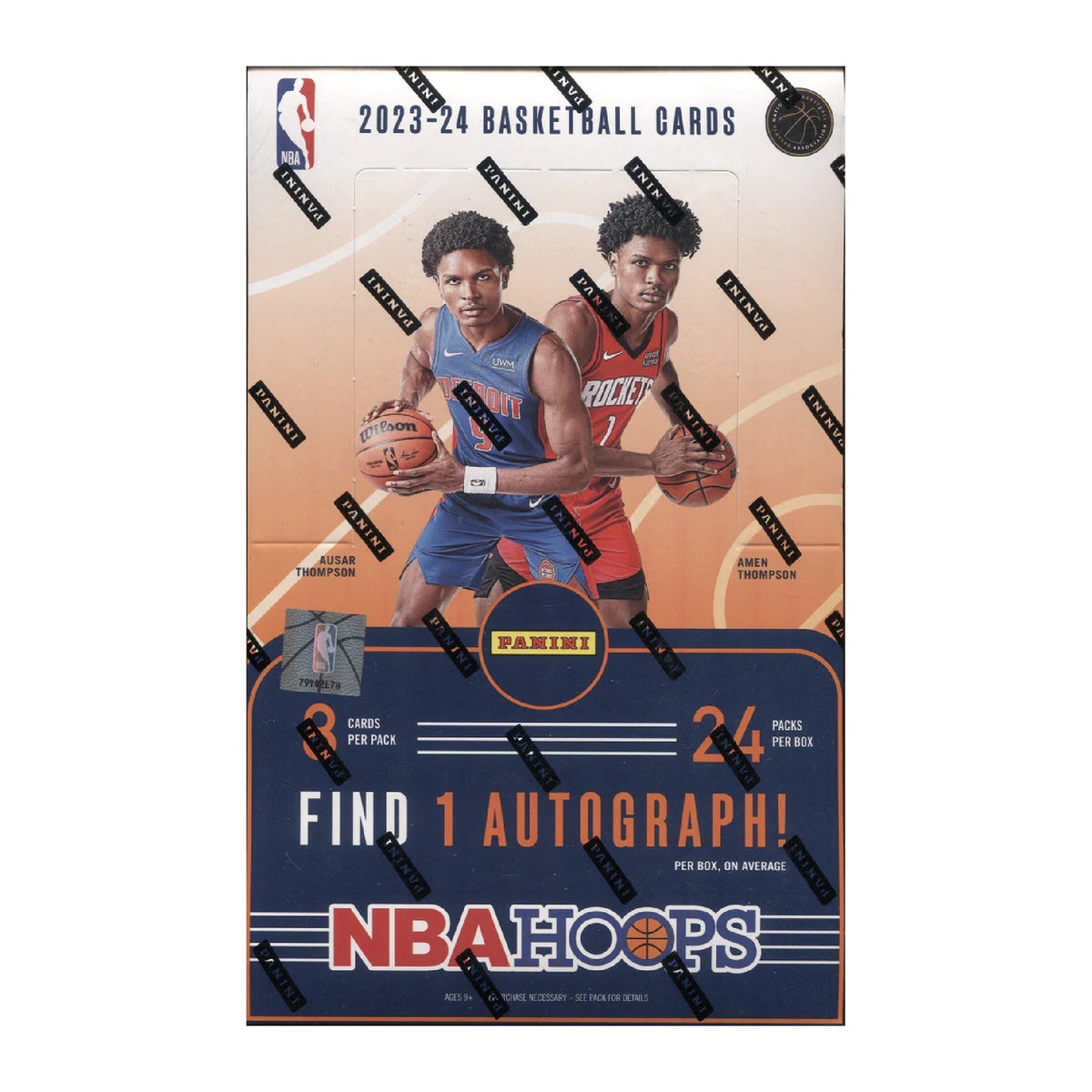 2023/24 Panini NBA Hoops Basketball Hobby Box